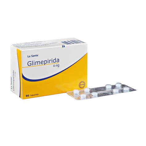 glimepirida 4 mg